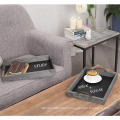 Wood Chalkboard Serving Tray with Decorative Handle